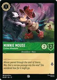 Carta Minnie Mouse - Curious Adventurer, 13-87