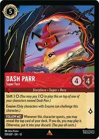 Carta Dash Parr - Super Fast, 13-109