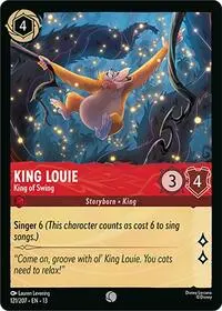 Carta King Louie - King of Swing, 13-121