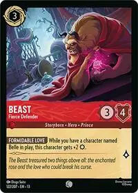 Carta Beast - Fierce Defender, 13-122