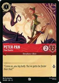 Carta Peter Pan - Vine Duelist, 13-131