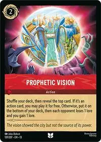 Carta Prophetic Vision, 13-137