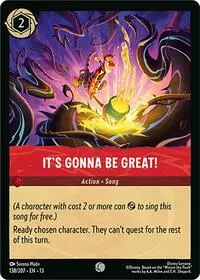 Carta It's Gonna Be Great!, 13-138
