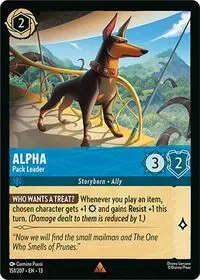 Carta Alpha - Pack Leader, 13-151