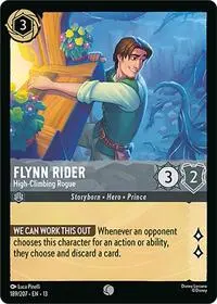 Carta Flynn Rider - High-Climbing Rogue, 13-189