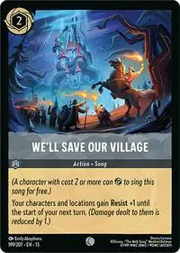 Carta We'll Save Our Village, 13-199