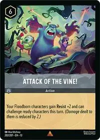 Carta Attack of the Vine!, 13-202