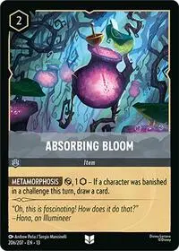 Carta Absorbing Bloom, 13-206