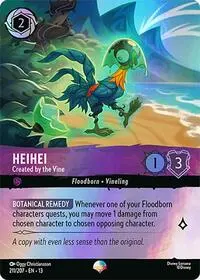 Carta Heihei - Created by the Vine, 13-211