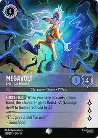 Carta Megavolt - Electrical Menace, 13-225