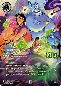 Aladdin & Genie - Mischievous Pals (13-232)