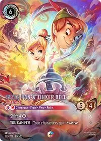 Carta Peter Pan & Tinker Bell - Fast Friends, 13-233