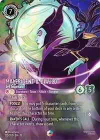 Carta Maleficent & Diablo - Evil Incarnate, 13-235