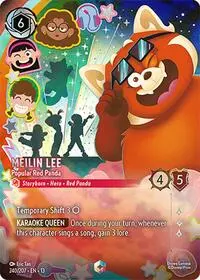 Carta Meilin Lee - Popular Red Panda, 13-240