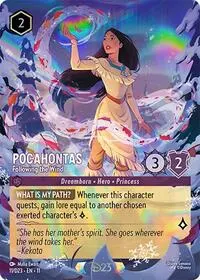 Pocahontas - Following the Wind (D23-11)