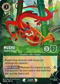 Mushu - Stealthy Dragon (D23-12)