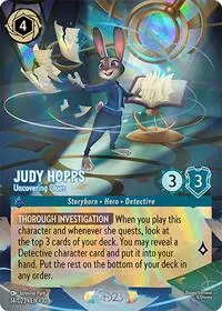 Judy Hopps - Uncovering Clues (D23-14)