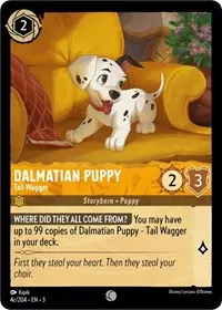 Dalmatian Puppy - Tail Wagger (ITI-4c)