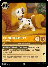 Dalmatian Puppy - Tail Wagger (ITI-4d)