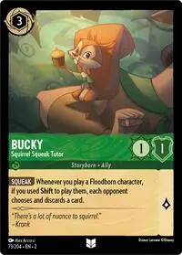 Carta Bucky - Squirrel Squeak Tutor, ROF-73