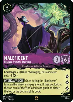Maleficent - Rescued from the Staircase (Q3-5)