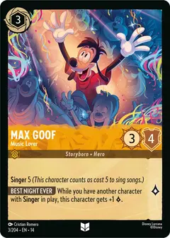 Max Goof - Music Lover (14-3)