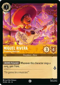 Miguel Rivera - Promising Musician (14-10)
