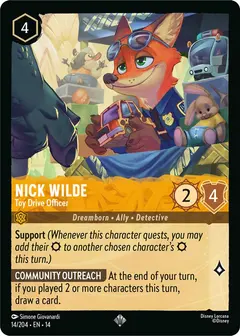 Nick Wilde - Toy Drive Officer (14-14)