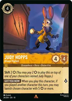 Judy Hopps - Always Vigilant (14-24)