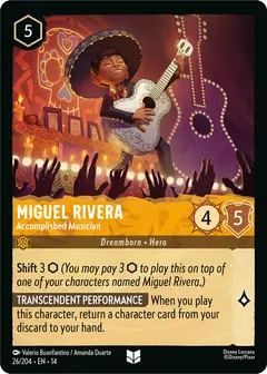 Miguel Rivera - Accomplished Musician (14-26)