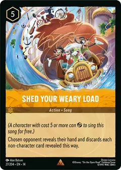 Shed Your Weary Load (14-27)