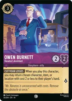 Owen Burnett - Xanatos's Assistant (14-35)