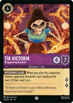 Tia Victoria - Disapproving Ancestor (14-42)