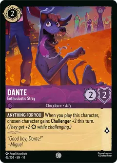 Dante - Enthusiastic Stray (14-43)