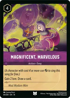 Magnificent, Marvelous (14-64)