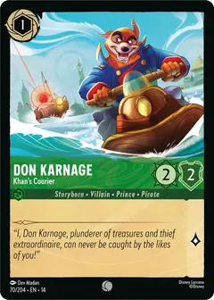 Don Karnage - Khan's Courier (14-70)
