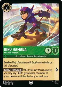 Carta Hiro Hamada - Versatile Inventor, 14-71