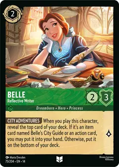 Belle - Reflective Writer (14-75)
