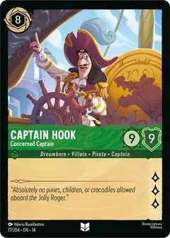 Captain Hook - Concerned Captain (14-77)