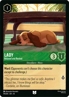 Lady - Relaxed and Rested (14-79)