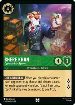 Shere Khan - Opportunistic Tycoon (14-81)