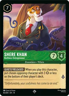 Shere Khan - Ruthless Entrepreneur (14-83)