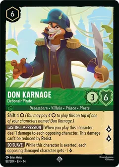 Don Karnage - Debonair Pirate (14-88)