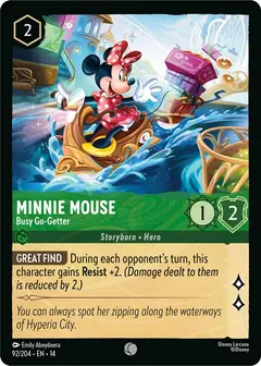 Minnie Mouse - Busy Go-Getter (14-92)