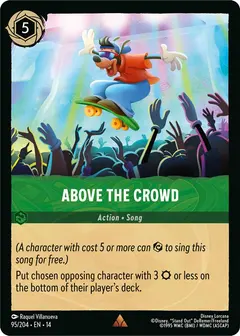 Carta Above the Crowd, 14-95