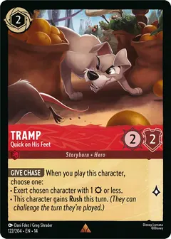 Tramp - Quick on His Feet (14-122)