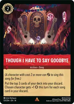 Though I Have to Say Goodbye (14-131)
