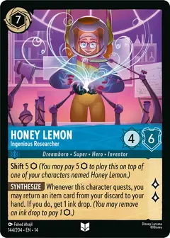 Carta Honey Lemon - Ingenious Researcher, 14-144