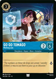 Go Go Tomago - Working Late (14-145)