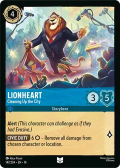 Lionheart - Cleaning Up the City (14-147)